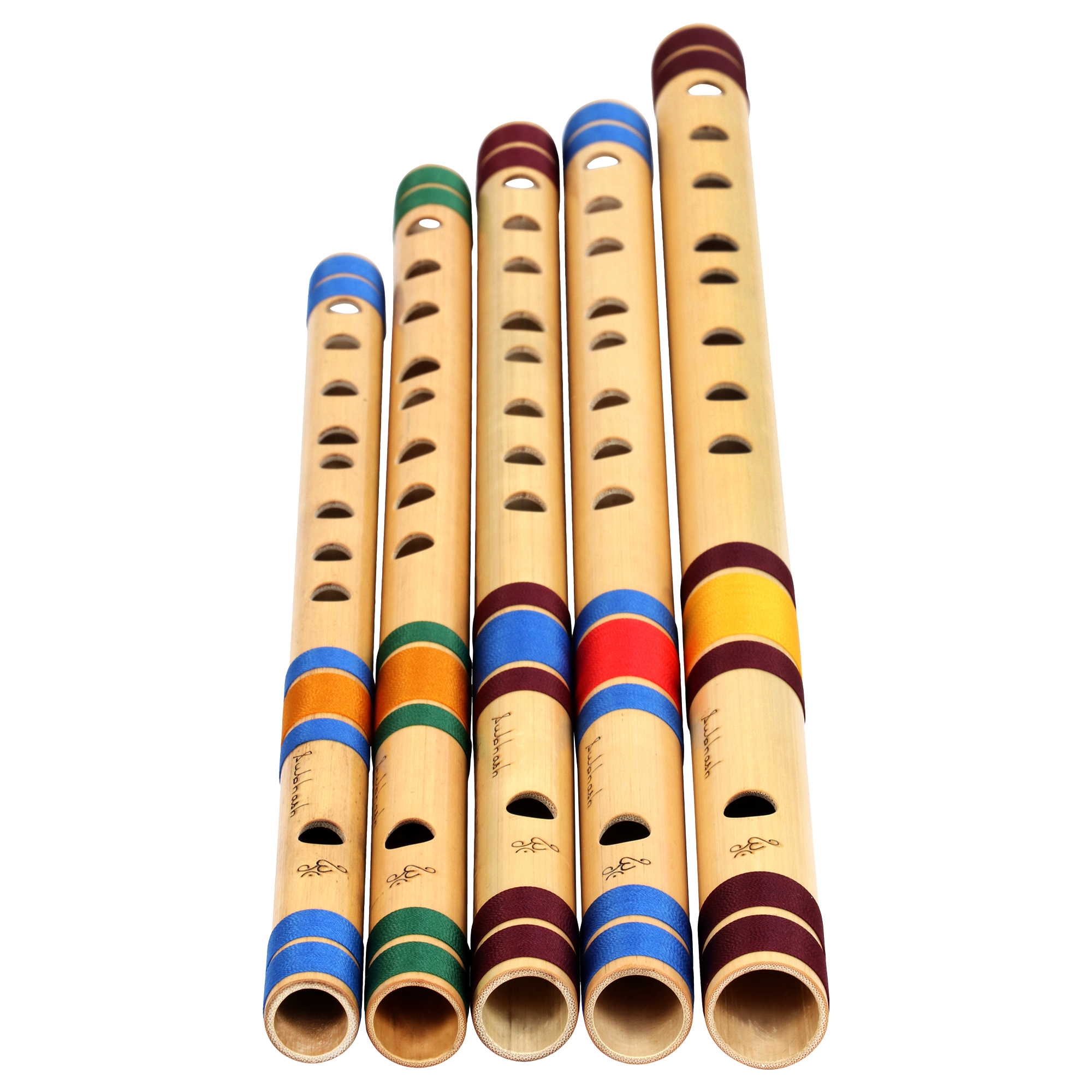 Carnatic 5 Flutes Set Right Hand