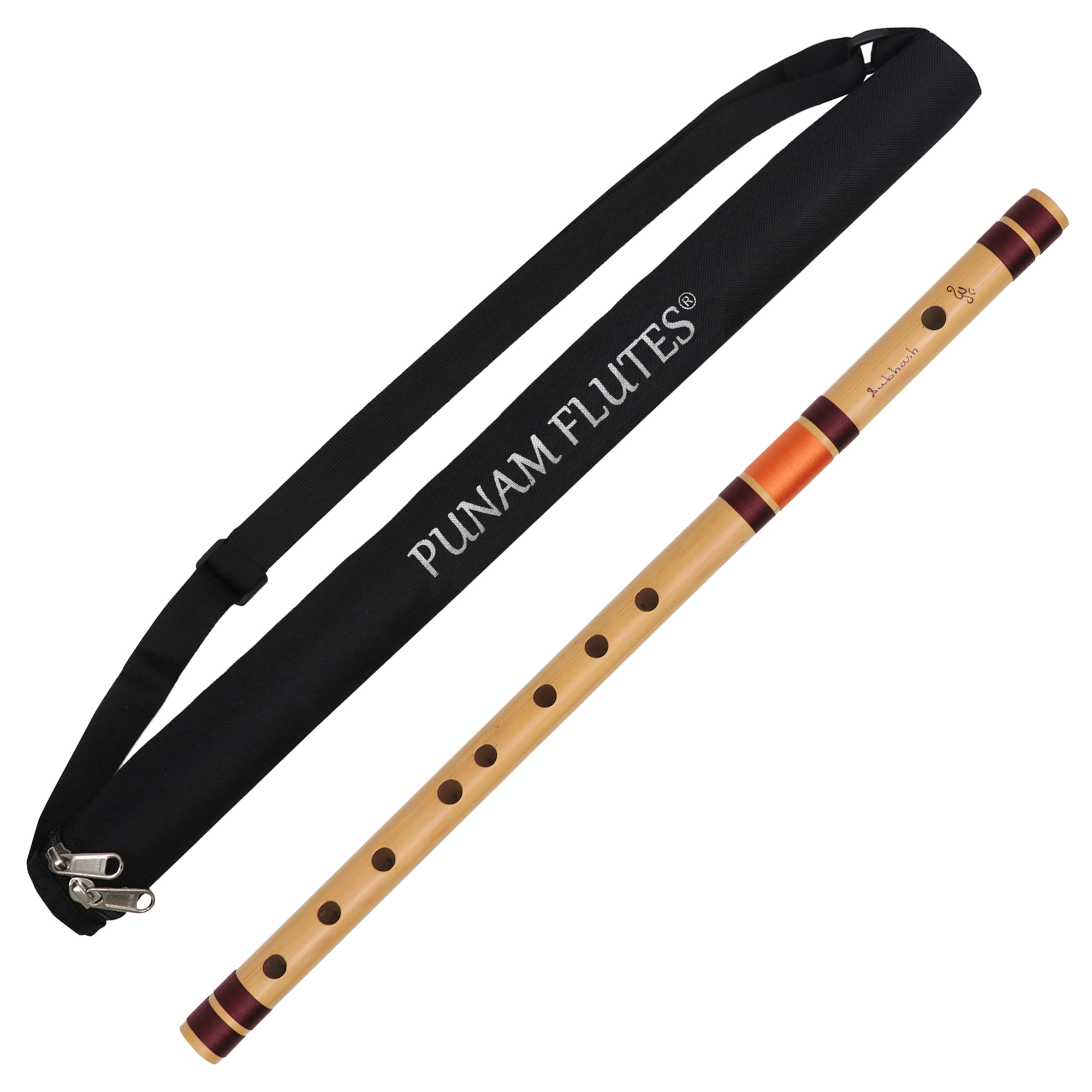 C Natural Carnatic Flute (Right Hand) Shruti 1