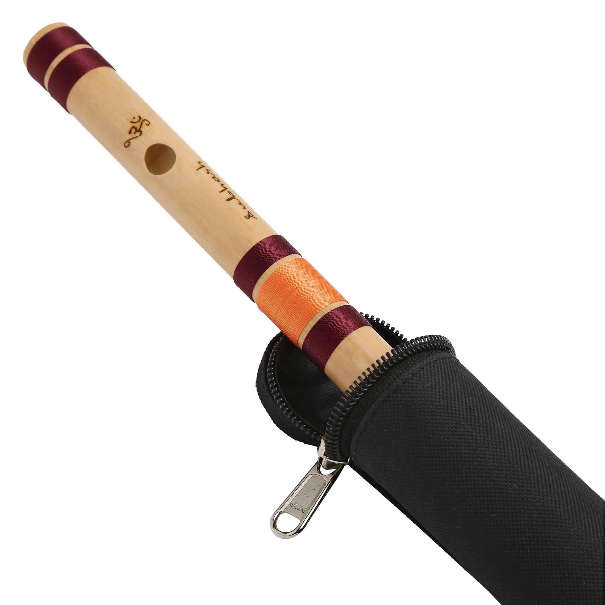 F Natural Medium 432 Hz Bansuri Flute (Left Hand) 14.8 inches (37.6 CM)